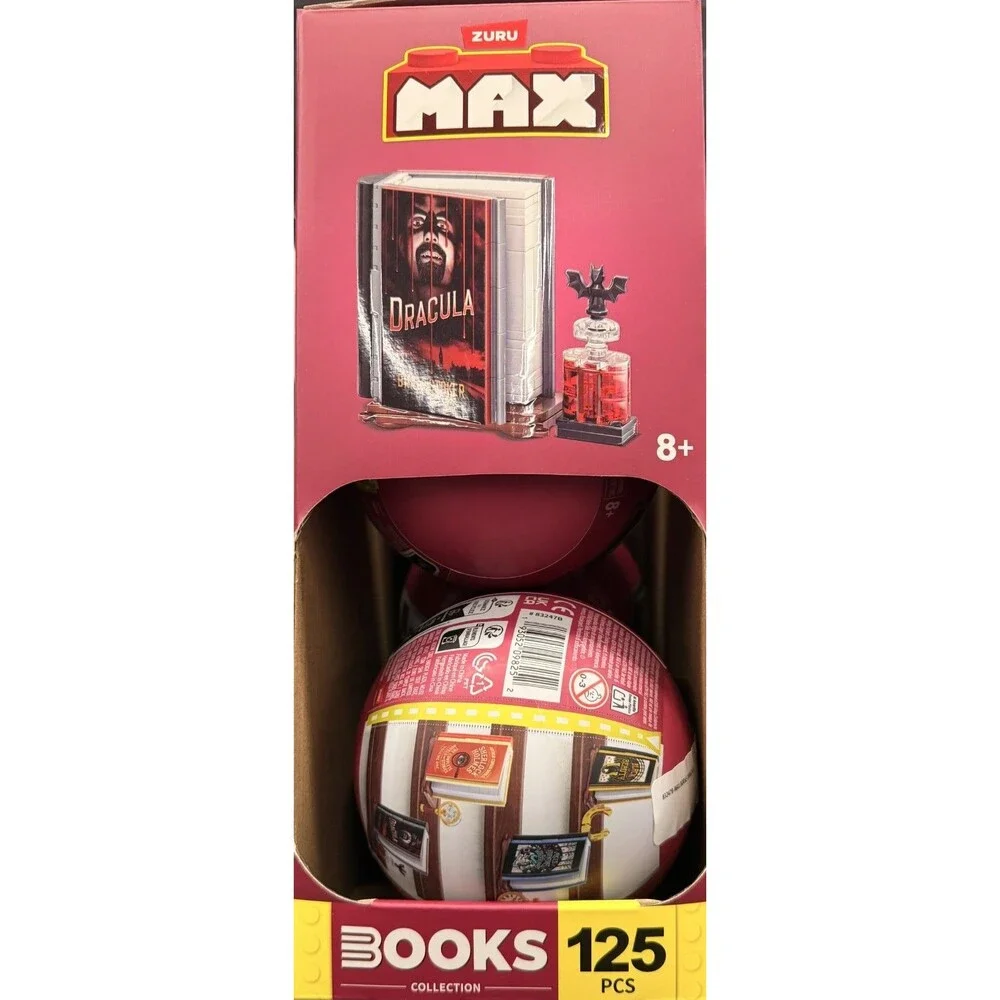 MAX Build More Premium Bricks Books Collection Black Beauty and Dracula by ZURU